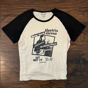 Brandy Melville John Galt graphic shirt